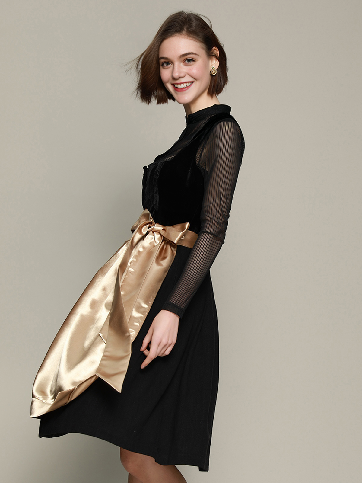Dirndl in Schwarz – stilvoll und modern