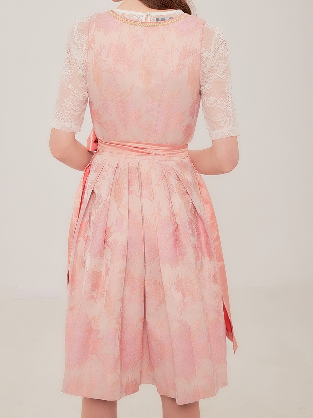Dirndl Floral in Rosa