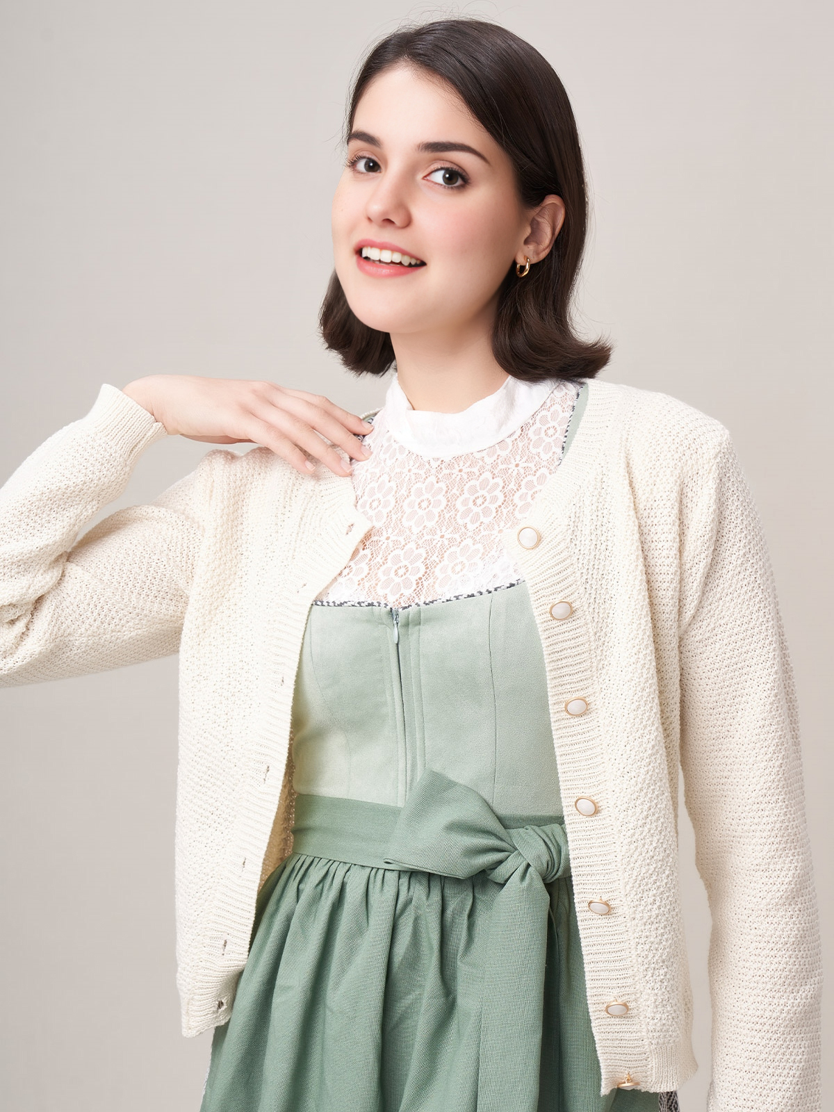 Dirndl Babyblau in eleganter Ausführung