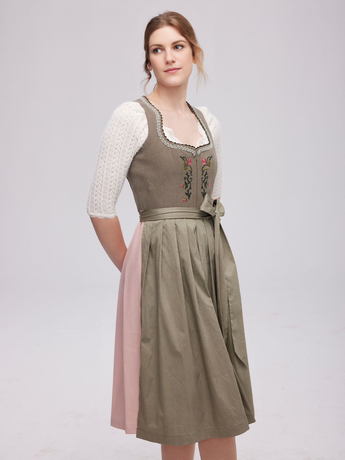 Dirndl 50 cm in Grün