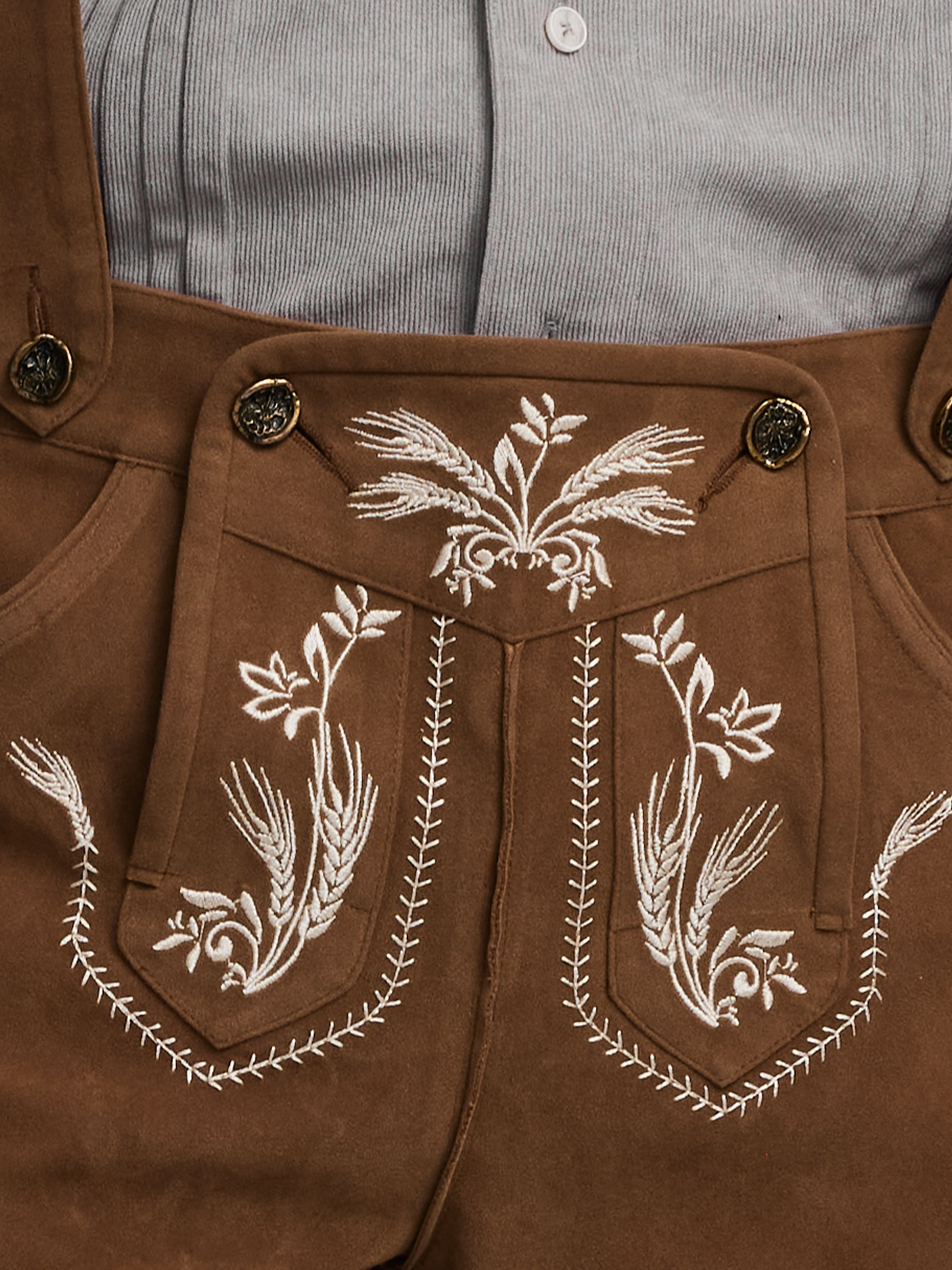 Dirndl marineblau mit traditionellem Schnitt