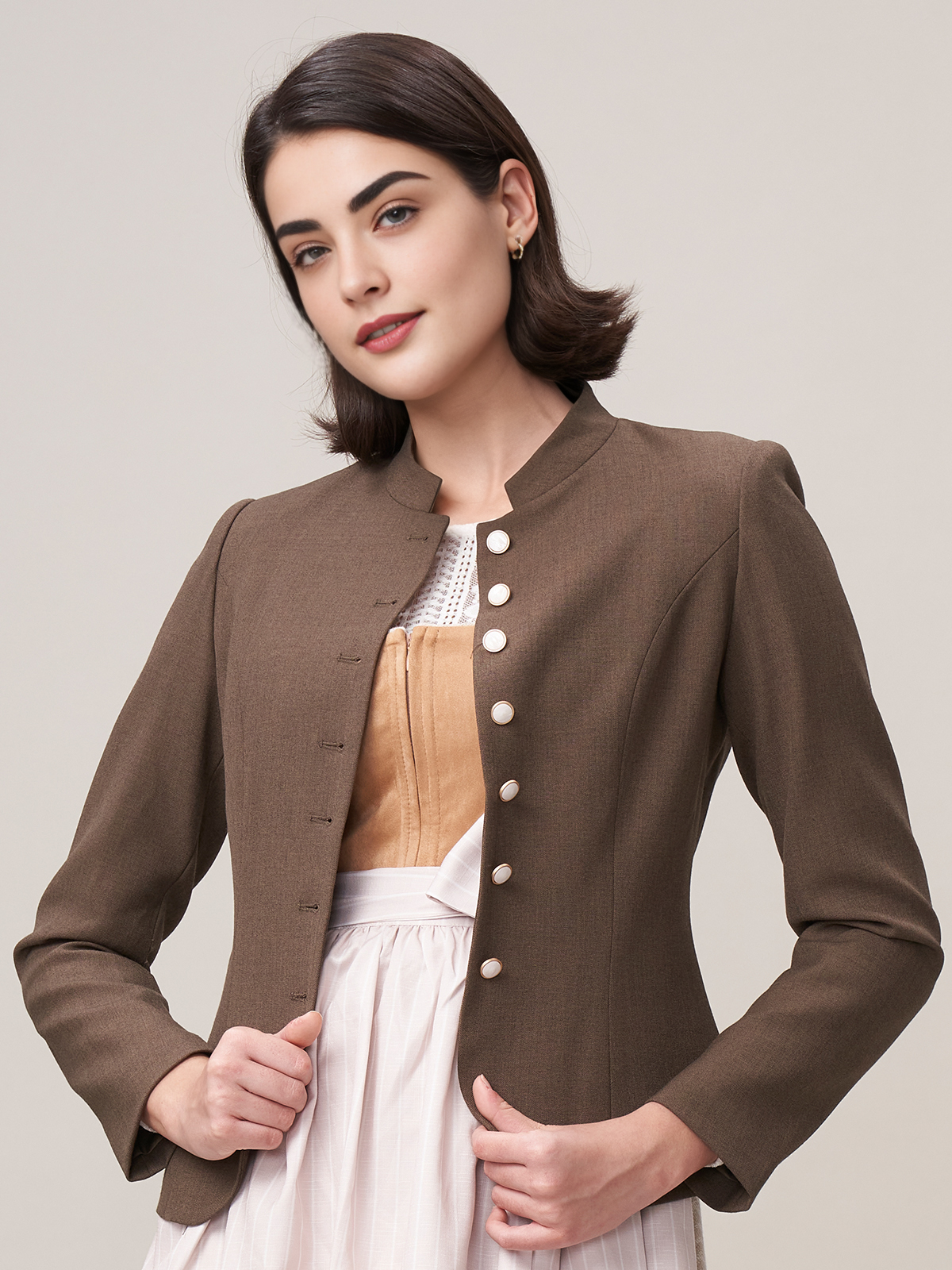 Dirndl mit Reißverschluss